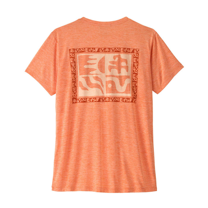 Patagonia Cap Cool Daily Shirt Mother Rays Women's in Peach Sherbert