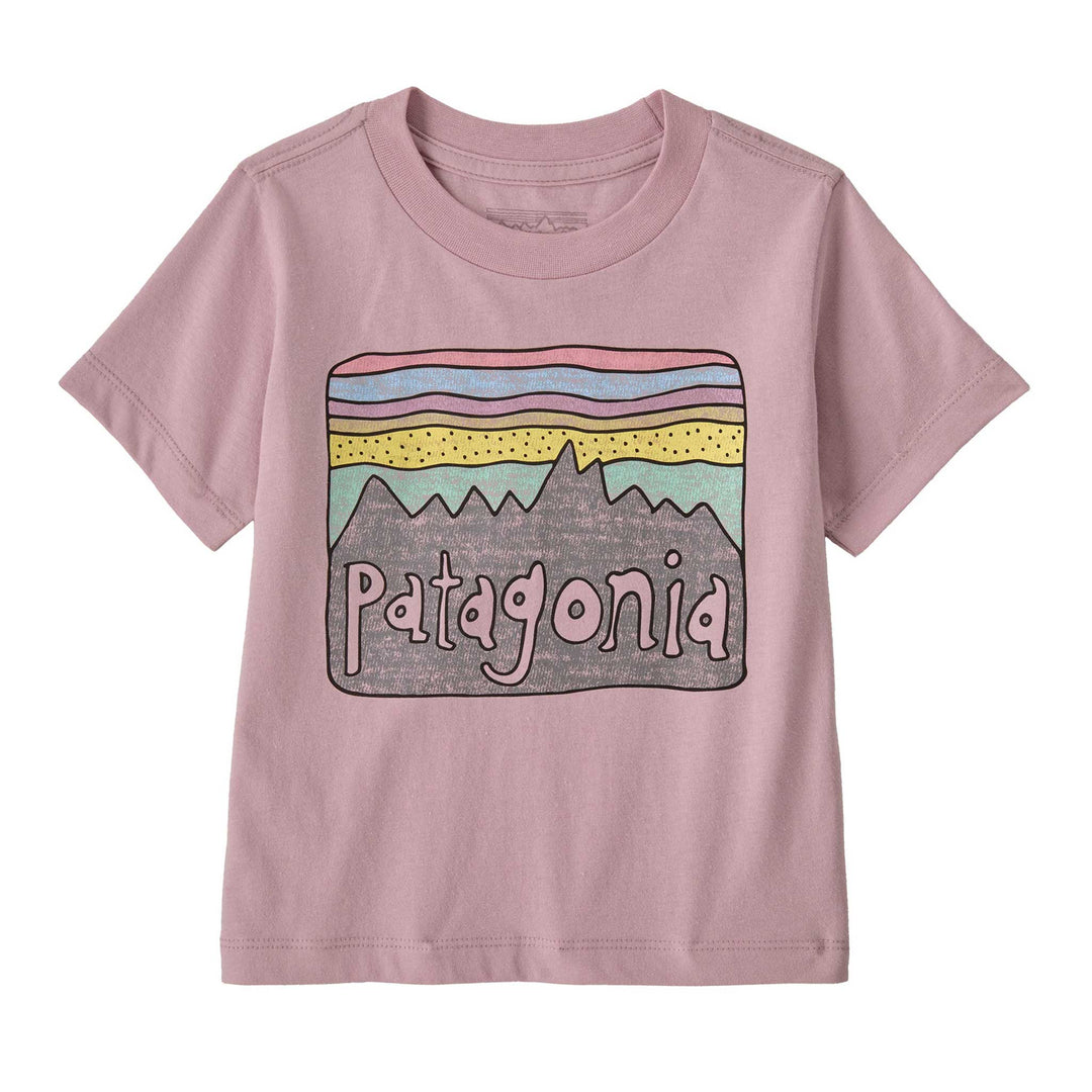 Patagonia Fitz Roy Skies T-Shirt Baby in Quiet Violet