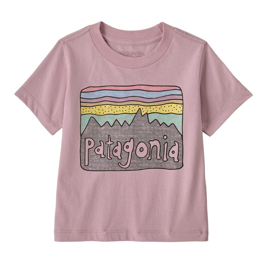 Patagonia Fitz Roy Skies T-Shirt Baby in Quiet Violet