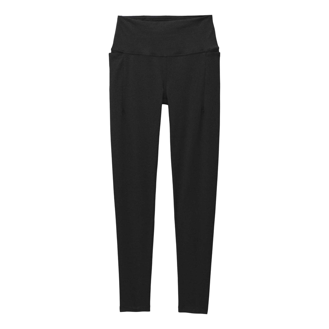 Prana Heavana Pocket Legging for women in Black Heather