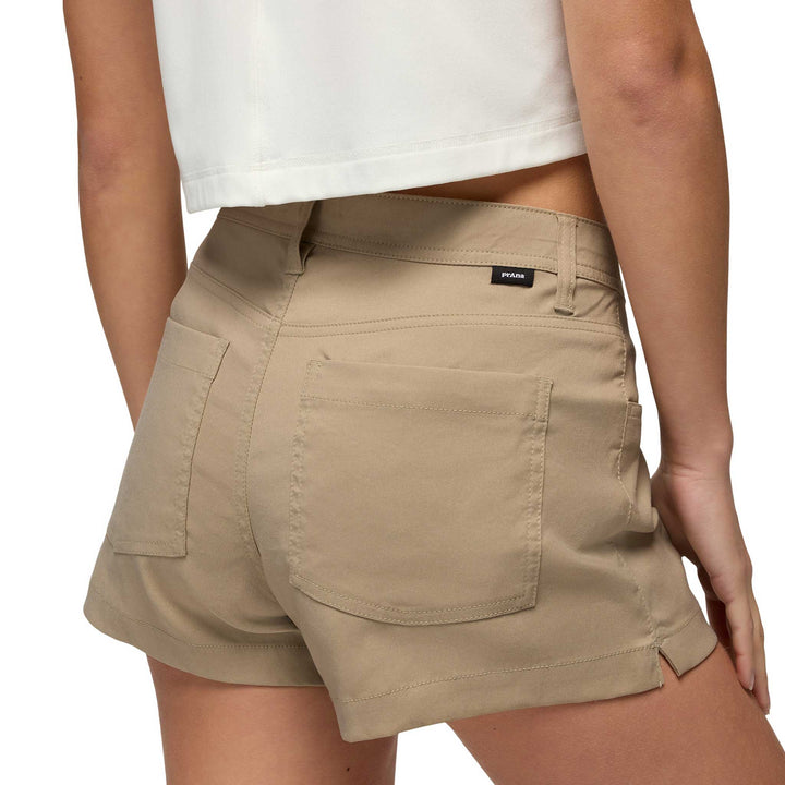 Prana Stretch Zion Halle Short Women's in Sandbar