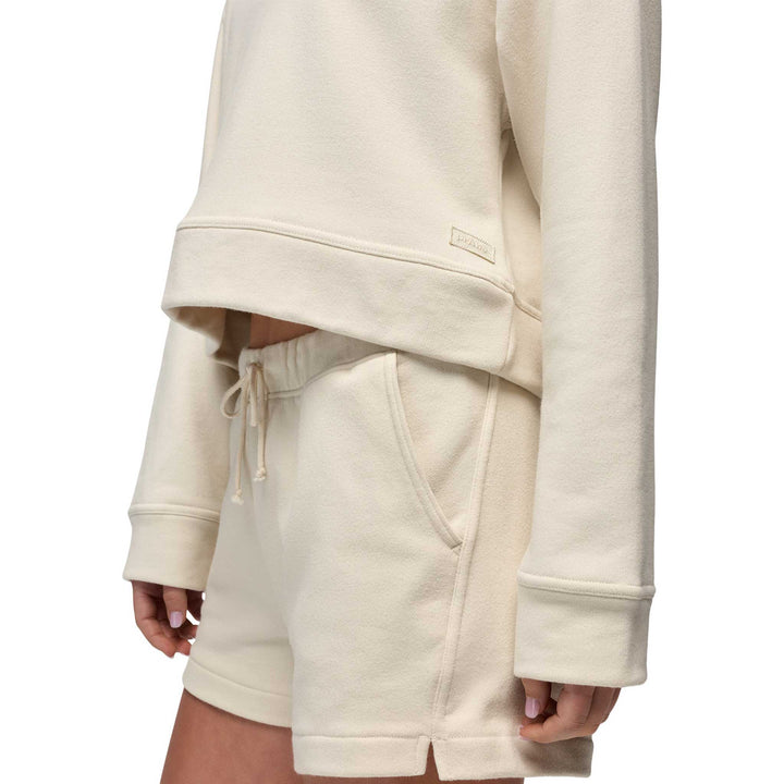 Prana DreamTerry Crew Sweatshirt Women's in Beach Pebble
