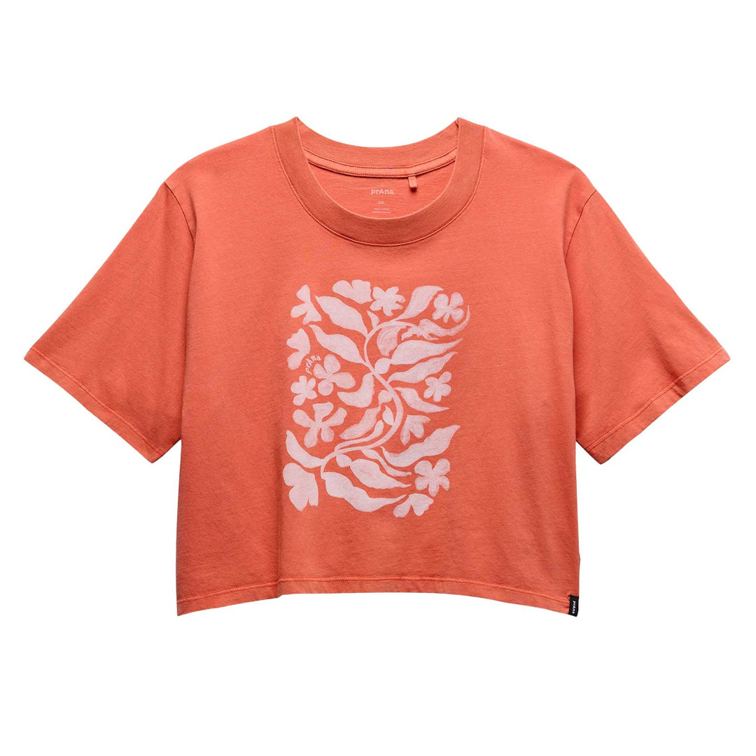 Prana Everyday Botanical Crop Women's in Lychee