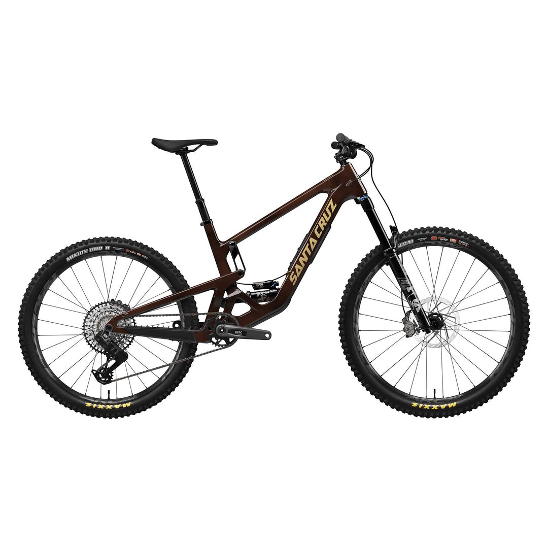 Santa Cruz Bronson mountain bike in Root Beer