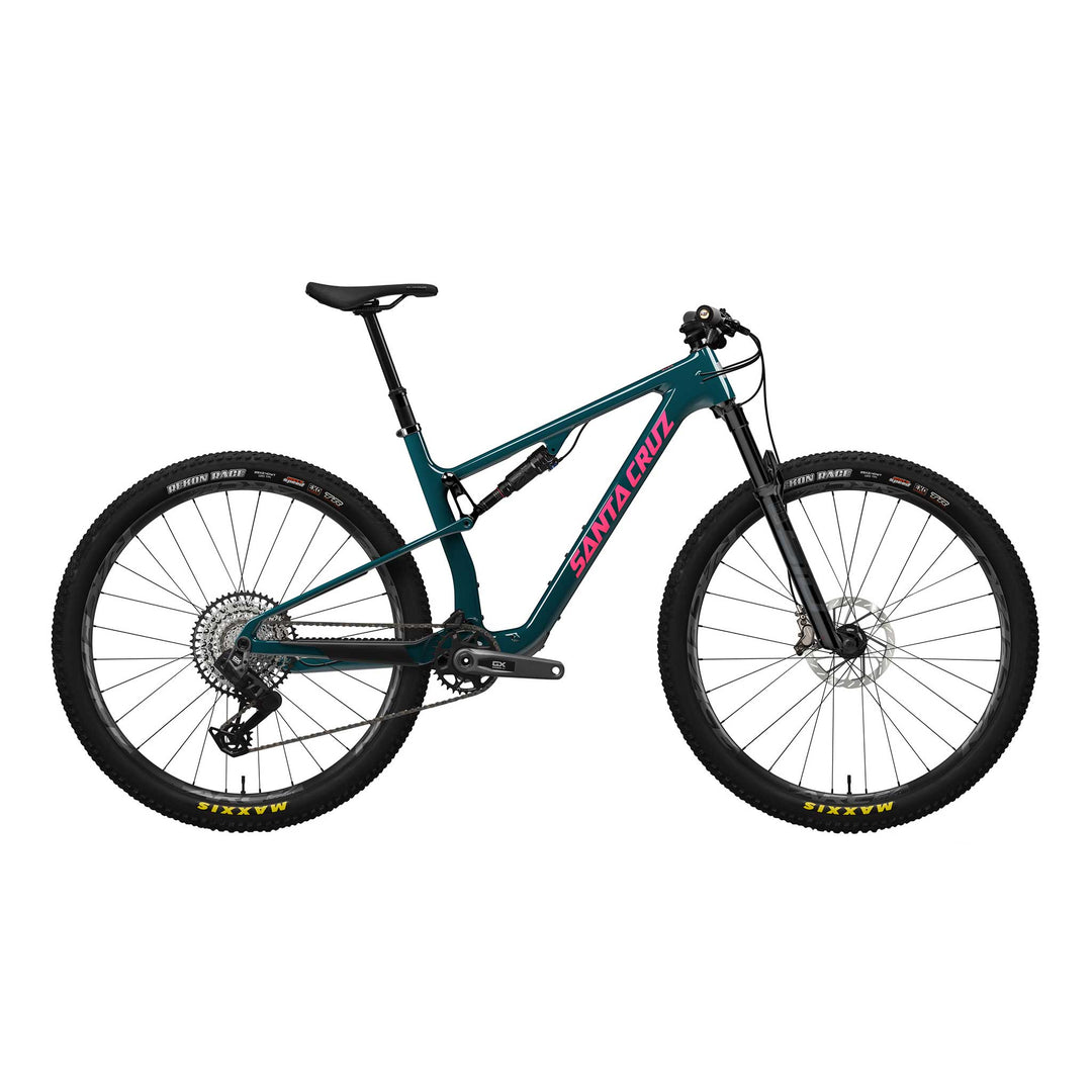Santa Cruz Blur mountain bike in Dark Teal