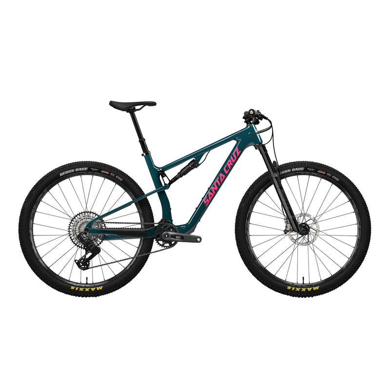 Santa Cruz Blur mountain bike in Dark Teal