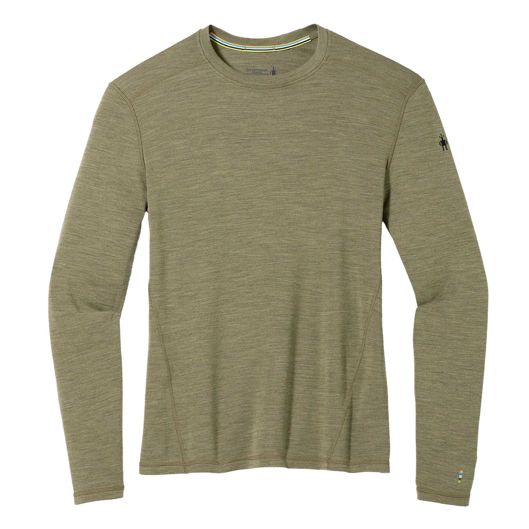 SmartWool Classic Thermal Merino Baselayer Crew Top Men's in Winter Moss Heather