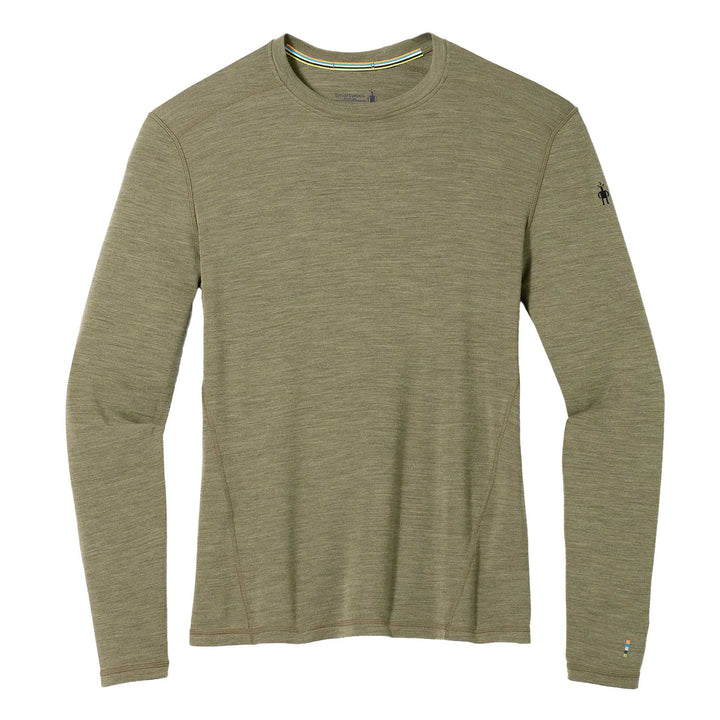 SmartWool Classic Thermal Merino Baselayer Crew Top Men's in Winter Moss Heather