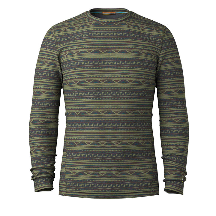 SmartWool Classic Thermal Merino Baselayer Crew Top Men's in Winter Moss Summit Soul