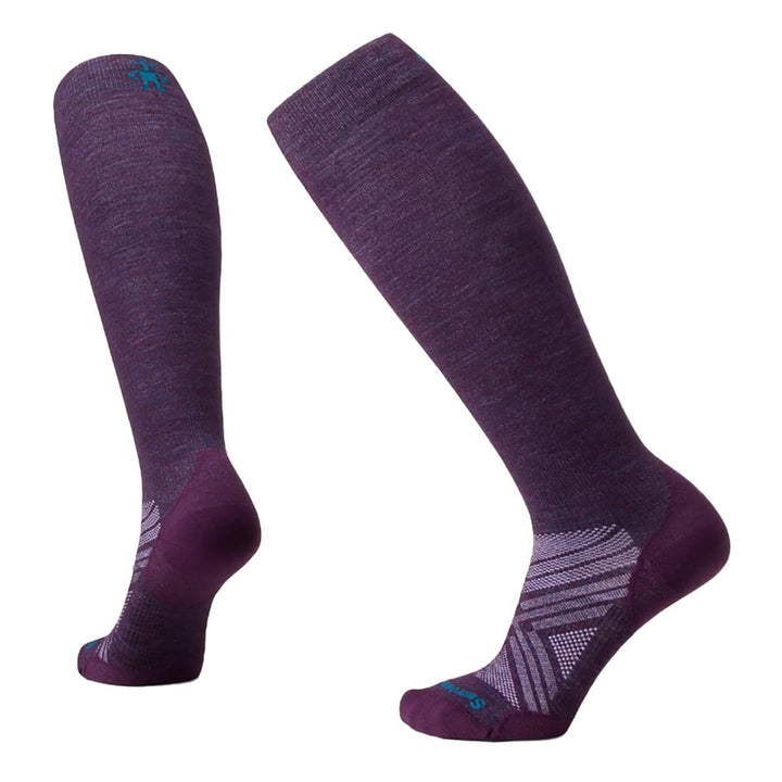 Smartwool Ski Zero Cushion OTC Sock Women's in Purple Iris