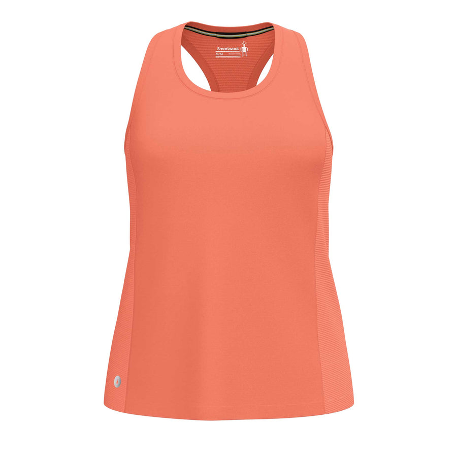 SmartWool Active Mesh Racerback Tank Top Women's in Coral Reef