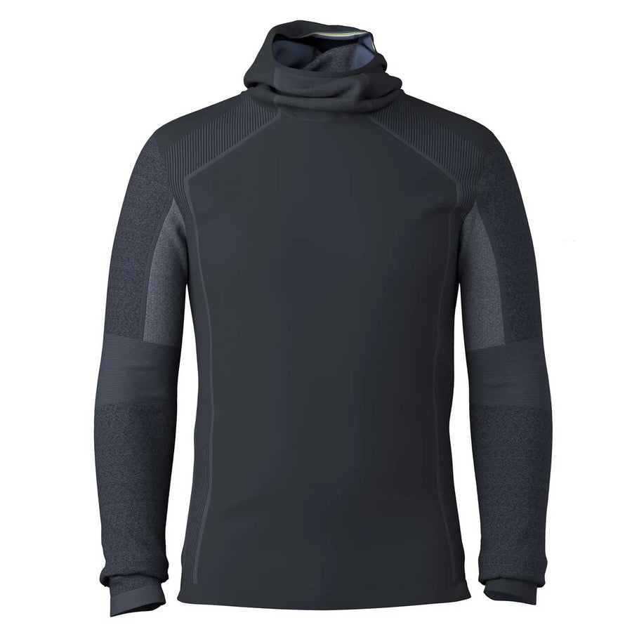 Smartwool Intraknit Thermal Merino Base Layer Hoodie Men's in Deep Navy Nightfall Blue