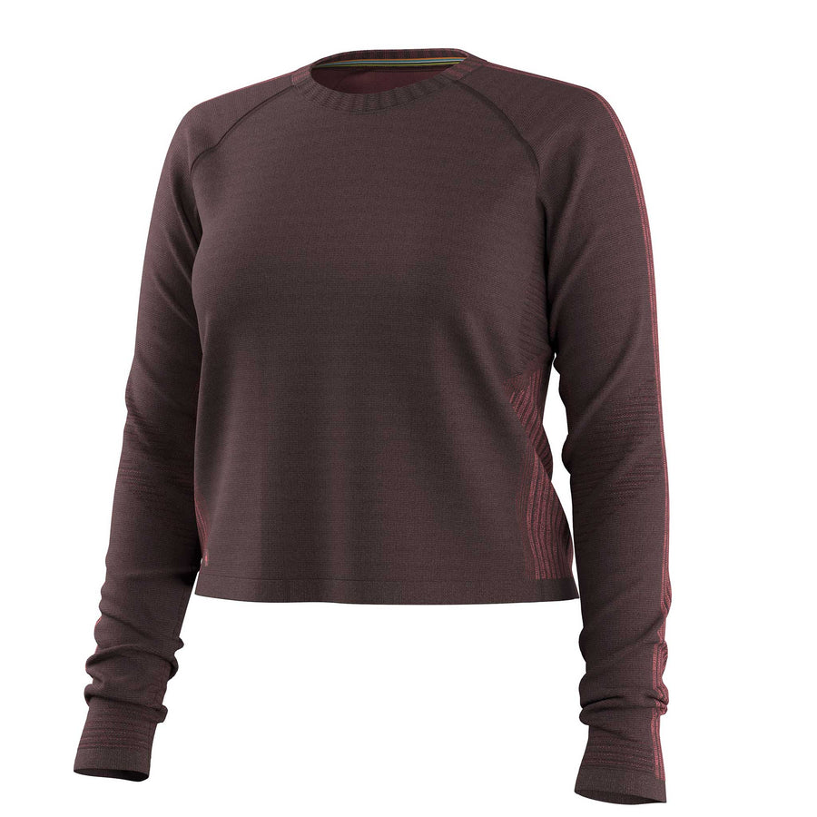 Smartwool Intraknit Seamless Long Sleeve Top Women's in Mink
