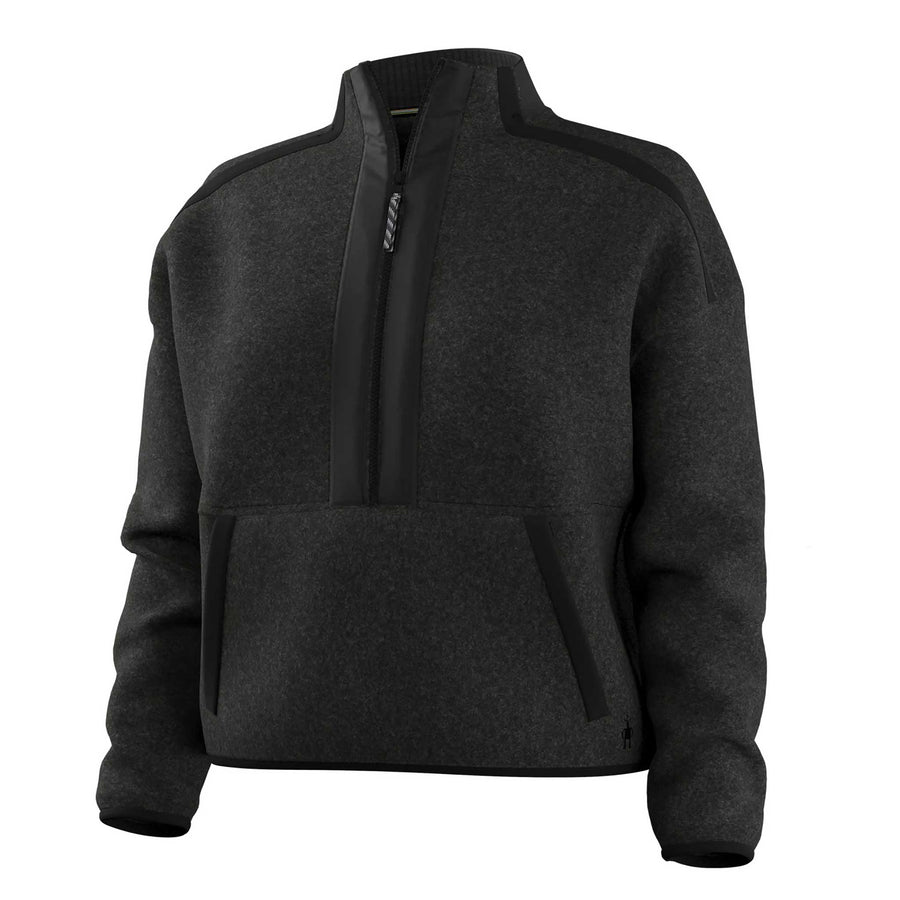 Smartwool Second Cut Fleece 1/2 Zip Women's in Charcoal