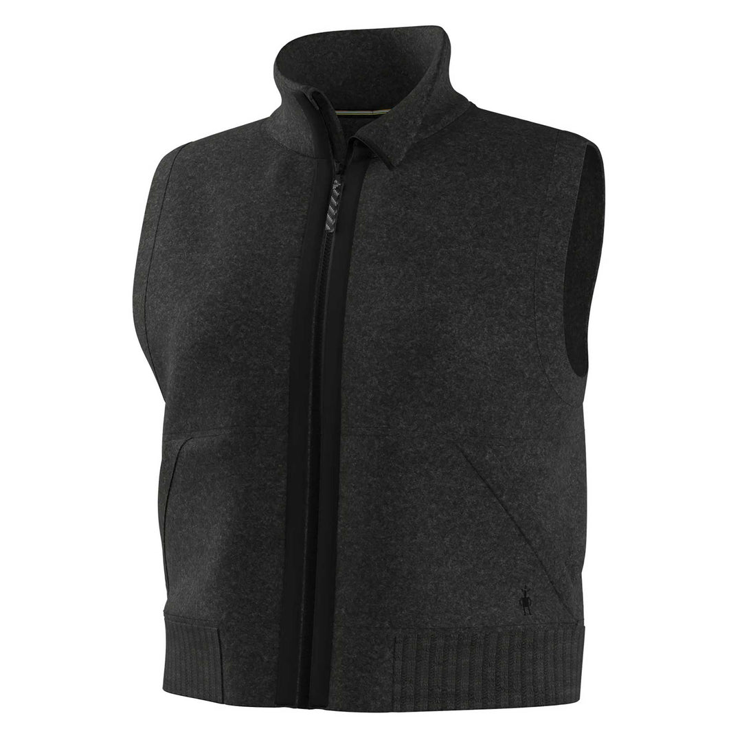 Smartwool Second Cut Fleece Vest Women's in Charcoal