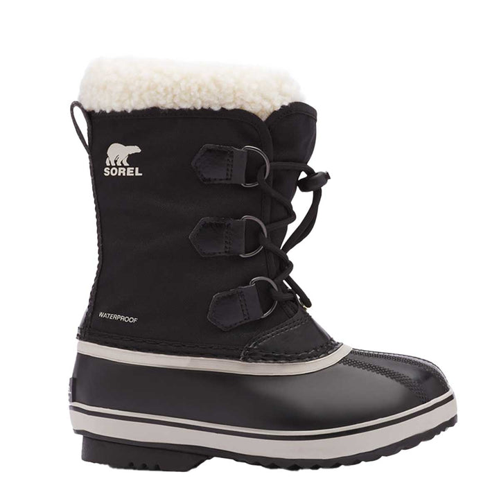 Sorel Yoot Pac Nylon WP Boot Kids' in Black