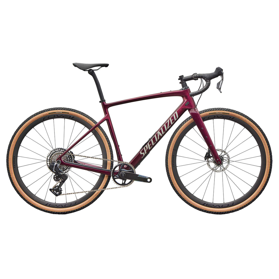Specialized MY26 Diverge 4 Pro gravel bike in Bordeaux-Metallic-pearl-dolomite