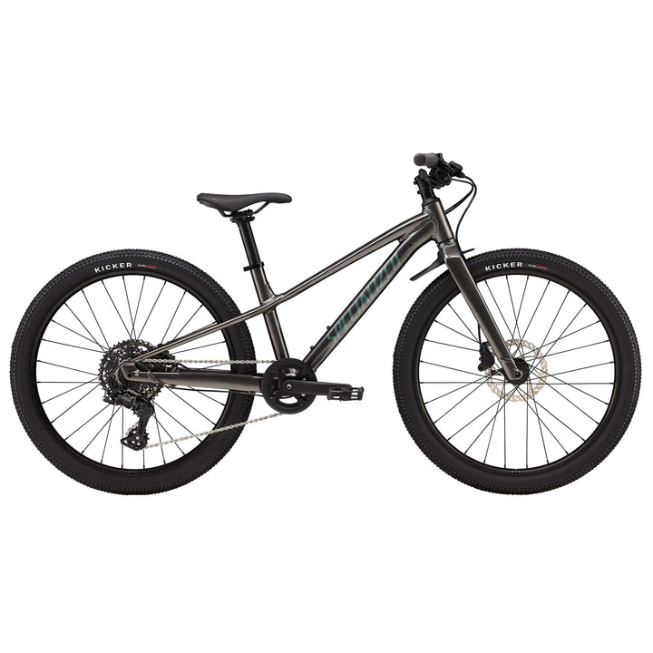 MY26 Riprock 24 kids' bike in Gloss-Smoke-Fjord-Metallic