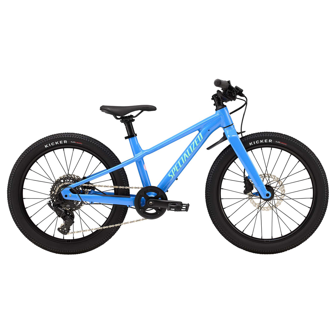 Specialized MY26 Riprock 20 kids' mountain bike in Gloss-Sky-Blue-Oasis-and-Desert-Rose