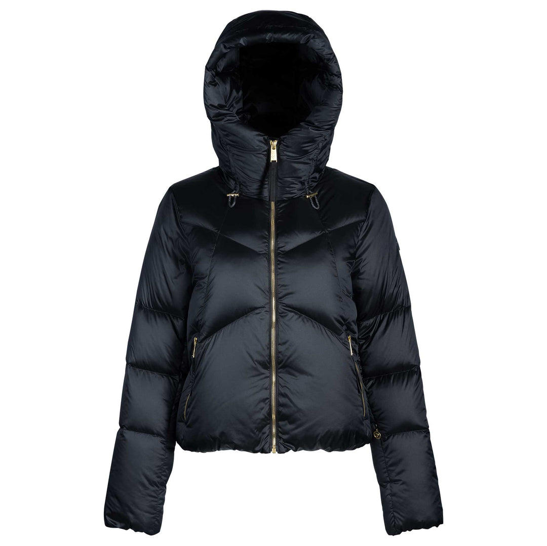 Obermeyer Women's Eris Down Jacket in black.
