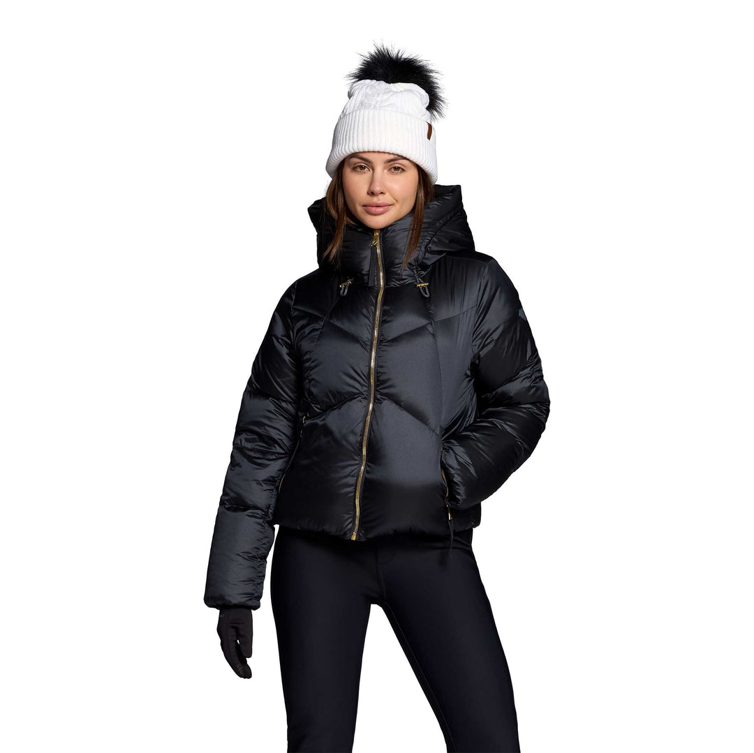 Obermeyer Women's Eris Down Jacket in black.