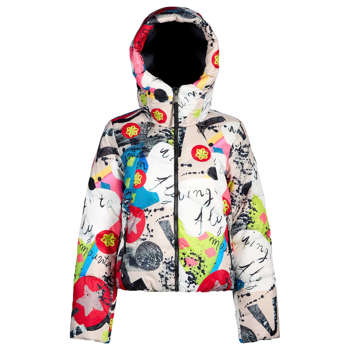 Obermeyer Women's Eris Down Jacket in wings to fly.