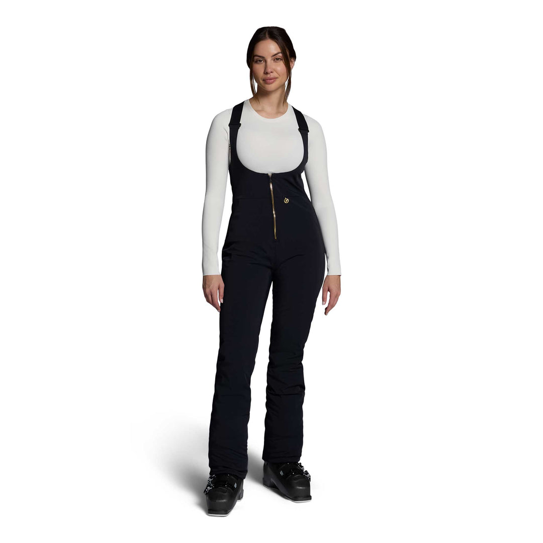 Obermeyer Women's Cloud Nine Bib Pant in Black.