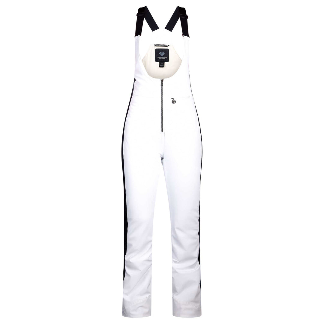 Obermeyer Women's Cloud Nine Bib Pant in White.