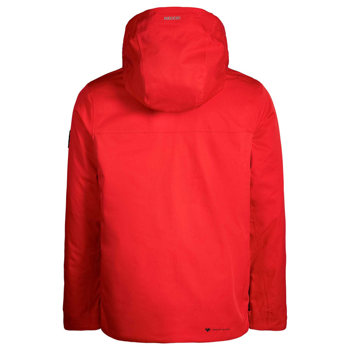 Obermeyer Men's Alpin Jacket in Roma Red.