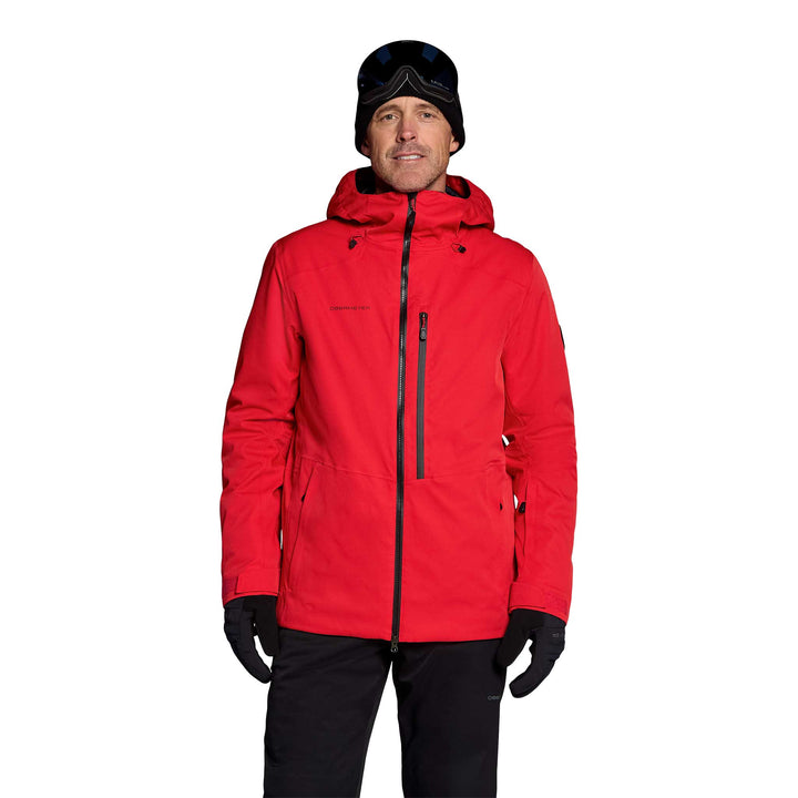 Obermeyer Men's Alpin Jacket in Roma Red.