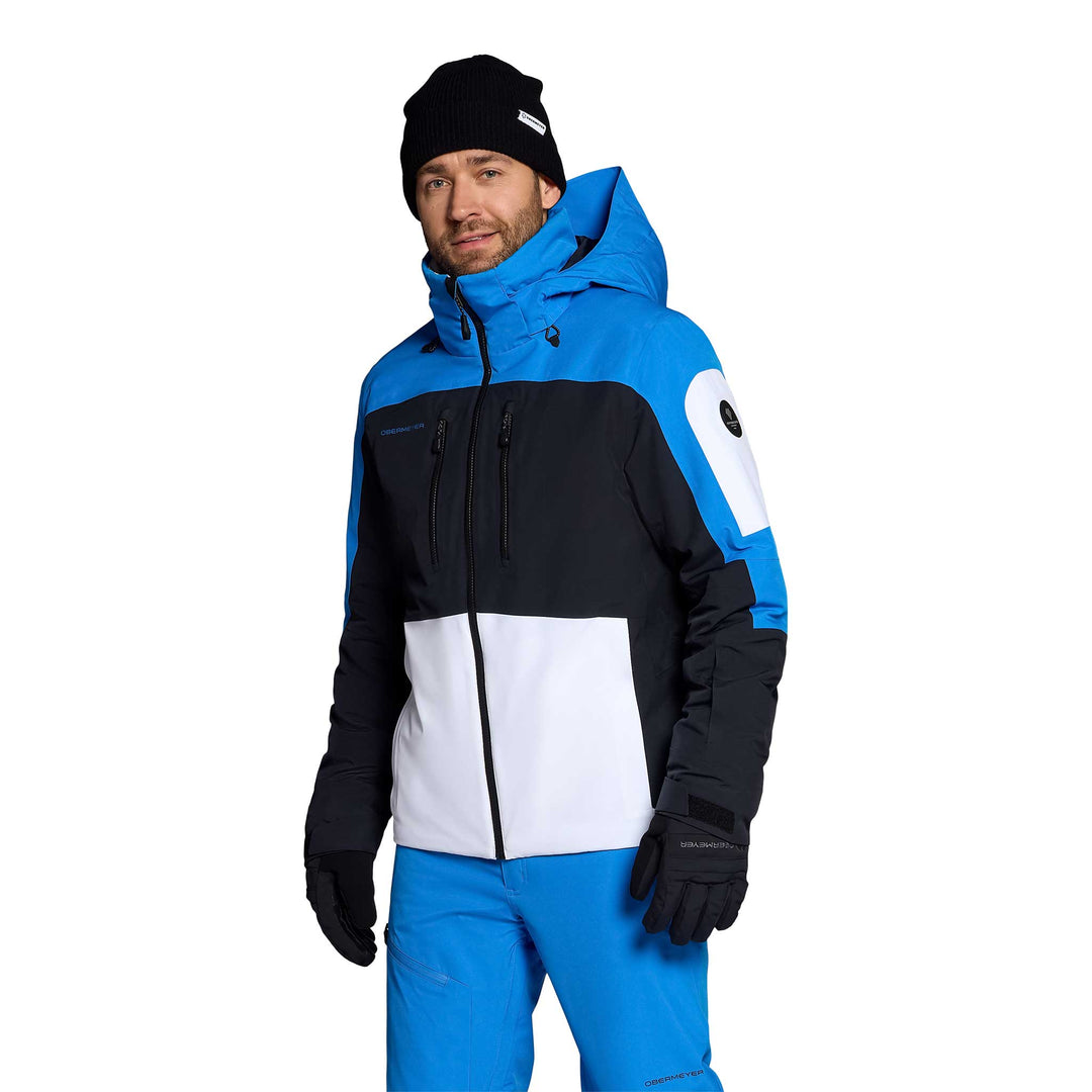 Obermeyer Men's Charger Jacket in black.
