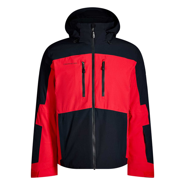 Obermeyer Men's Charger Jacket in Roma Red.