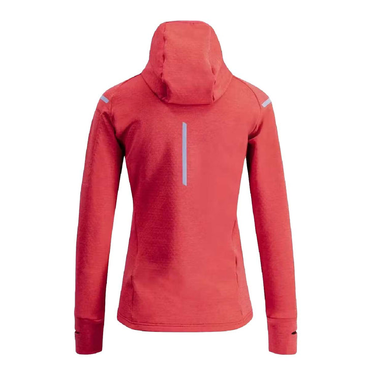 Swix Women's Pace Hooded Midlayer in Cayenne