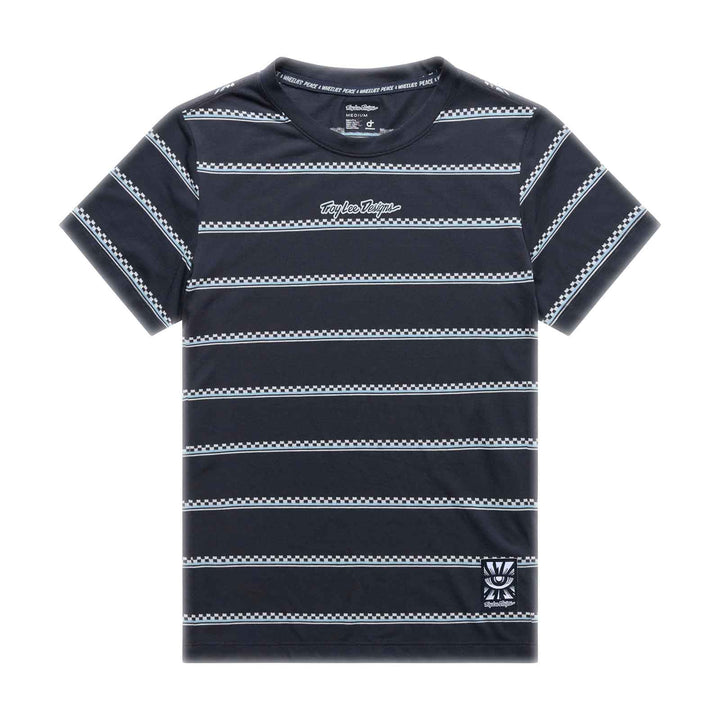 Troy Lee Designs Lilium Short Sleeve Ride Tee - Women's in Checked out Carbon