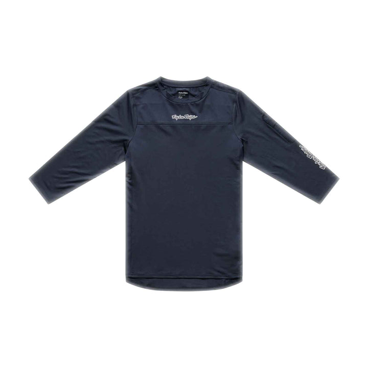 Troy Lee Designs Ruckus Ride 3/4 Sleeve  Tee - Men's in Mono Carbon