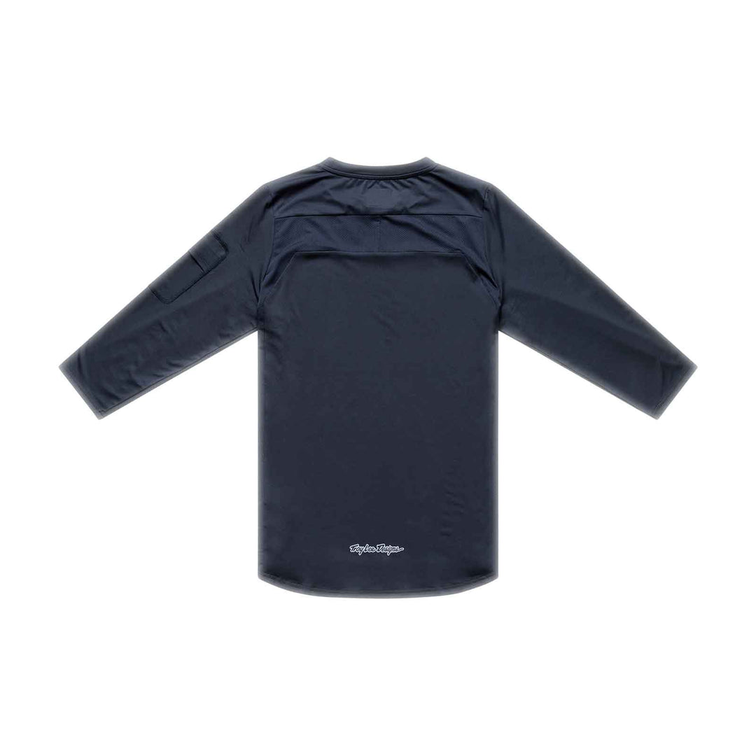 Troy Lee Designs Ruckus Ride 3/4 Sleeve  Tee - Men's in Mono Carbon
