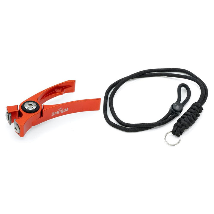 Umpqua Riverrun Nipper w/ Lanyard in Orange