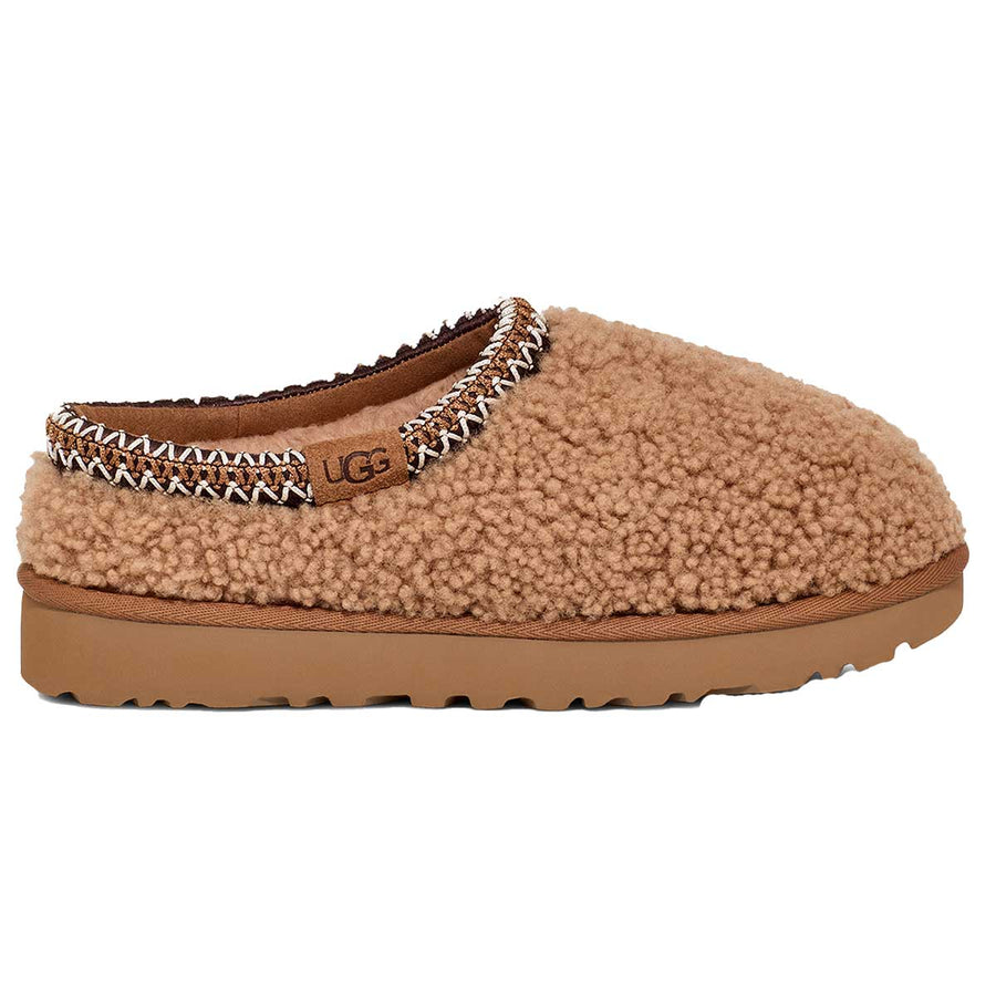 UGG Tasman Maxi Curly Slipper Women's in Chestnut