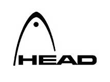 HEAD logo in black and white
